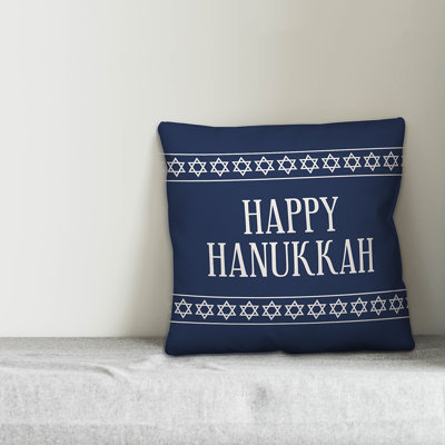  Happy Stars Throw Pillow Cover