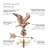 Mererid Vinyl Animals Cupola & Weathervane Set