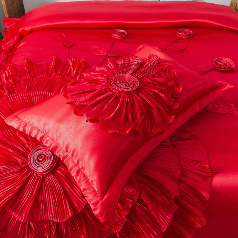 Satin Comforter, King Comforter + 5 Additional Pieces