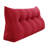 Sit-up Back Comfort Corduroy Bed Headboard Wedge Reading Pillow Triangular Backrest Compression-99222249-99222253