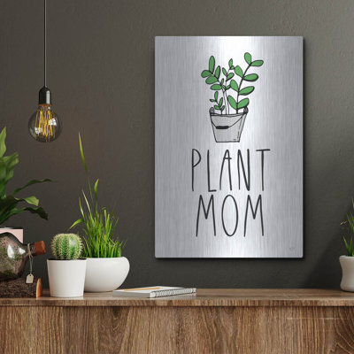 «Plant Mom» par Lux + Me Designs, art mural