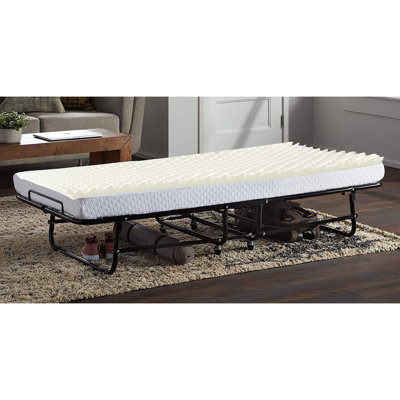 Gracie Mills Nigel Plush Channel Quilted Sofa Bed Mattress Pad