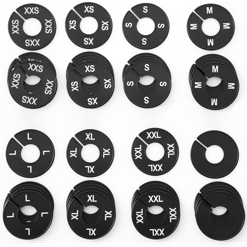 Kindig Plastic / Acrylic Size Dividers, Black