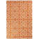 Tapis intérieur / extérieur orange Merdasa