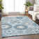 Premium Machine Washable Prisco Sky Rug