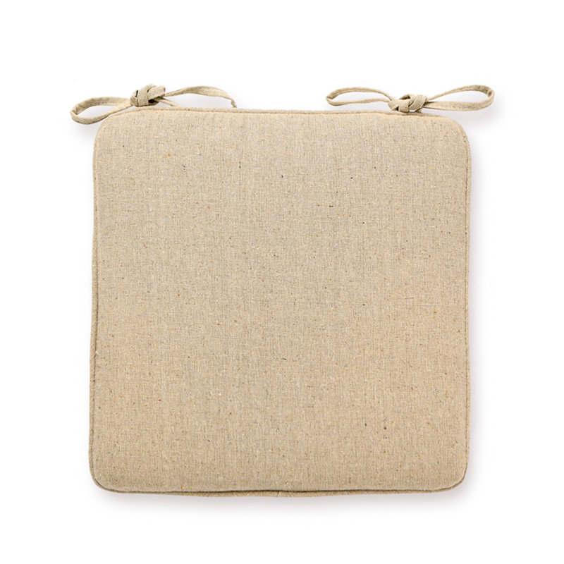 Coussin de coussin de chaise d’intérieur, Beige