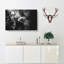 Elephant in the Trees - Wrapped Canvas-55316452