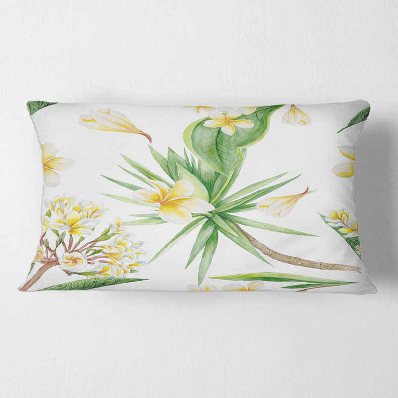 Floral Throw Pillow
