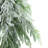 Frosted Norfolk Pine Teardrop Swag