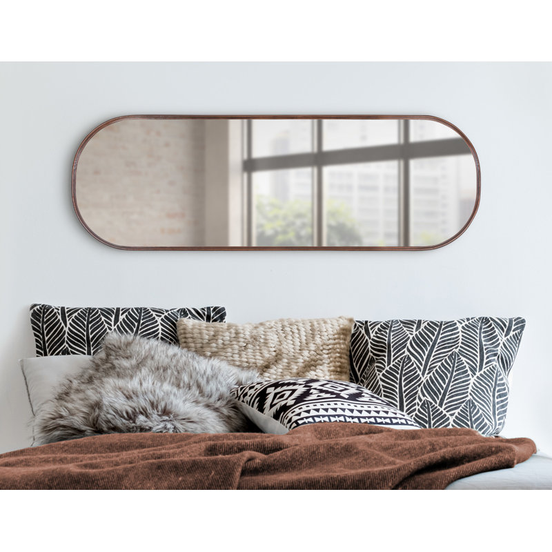Dashiya Mirror, 16" x 48", Bronze