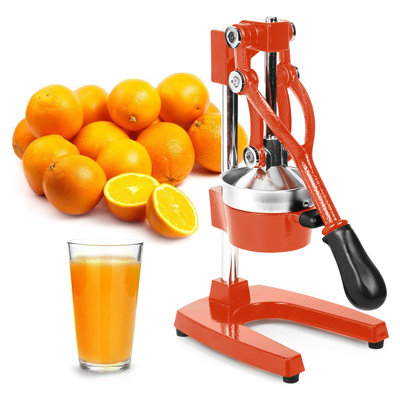 Zulay Kitchen Large Manual Fruit Juicer Press - Heavy Duty Commercial Citrus Juicer