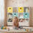 26"W Bookcase,Multi-Functional Organizer & Storage Cabinet