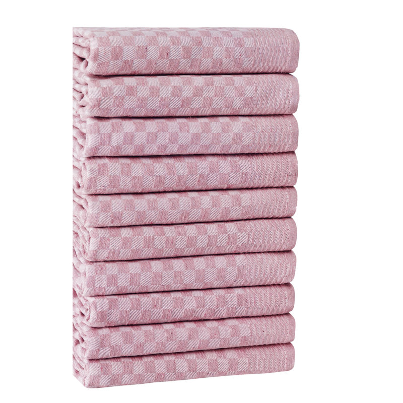 Oklo A-Frame Sign Holder Kitchen Towel, Pink