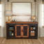 Meuble télé en bois massif Kinsella-30970361