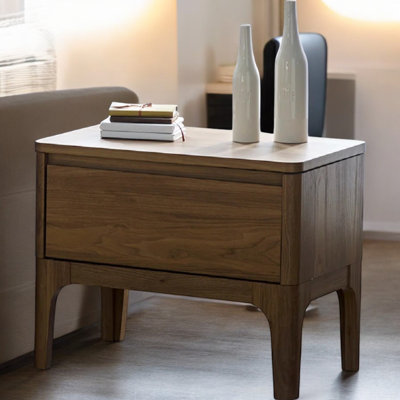  Side Table with Storage