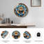 Horloge murale en verre 16 po