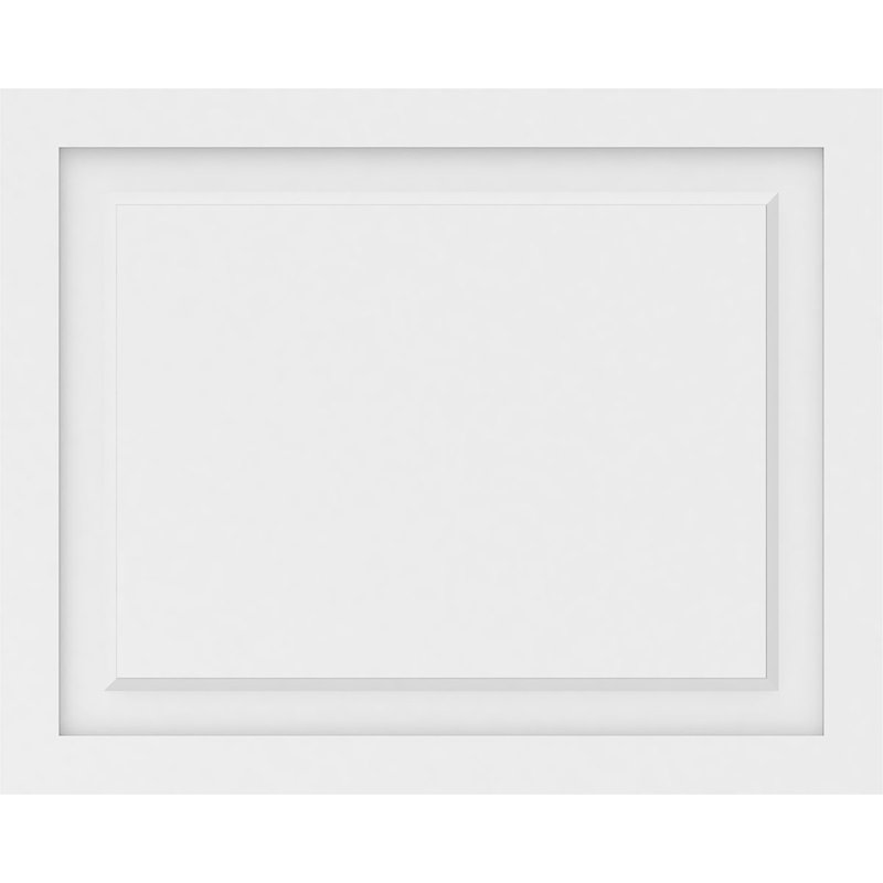 Harrison Raised Decorative Wall Panel, 24"H x 30"W x 0.63"D