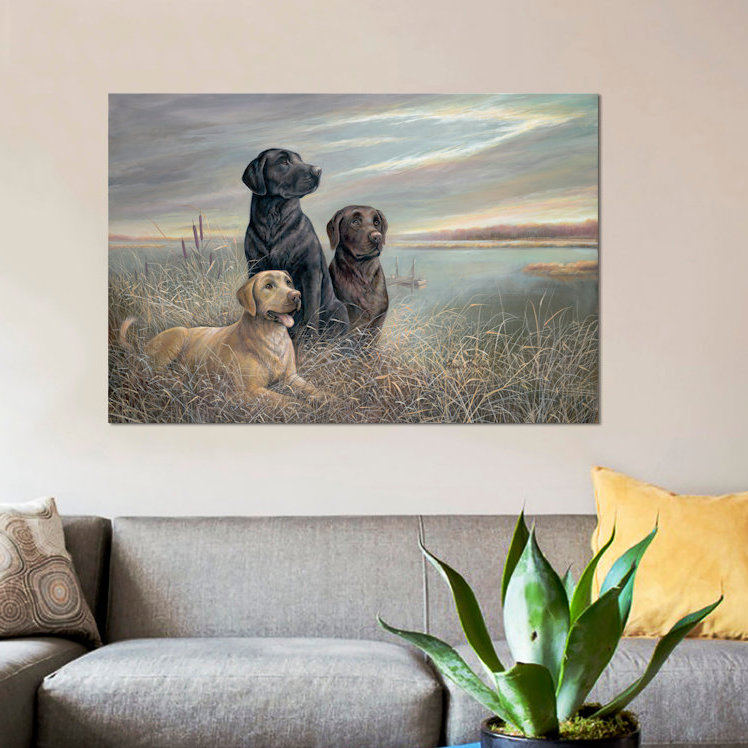 «All Grown Up» par Ruane Mannibng - reproduction d'art sur toile tendue, H 18 po x l 26 po x P 1,5 po, Toile tendue