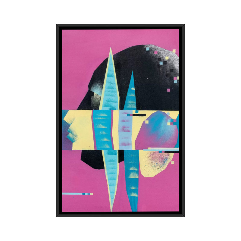Future Present II by VCalvento - Print on Canvas, Black Framed, 101.6 cm H x 66.04 cm W