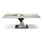 Rectangular marble dining table