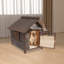 Niche pour chien avec fenêtre et porte-985710561