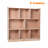 Unglazed Exterior 8-Section Bookcase Classroom Storage Locker