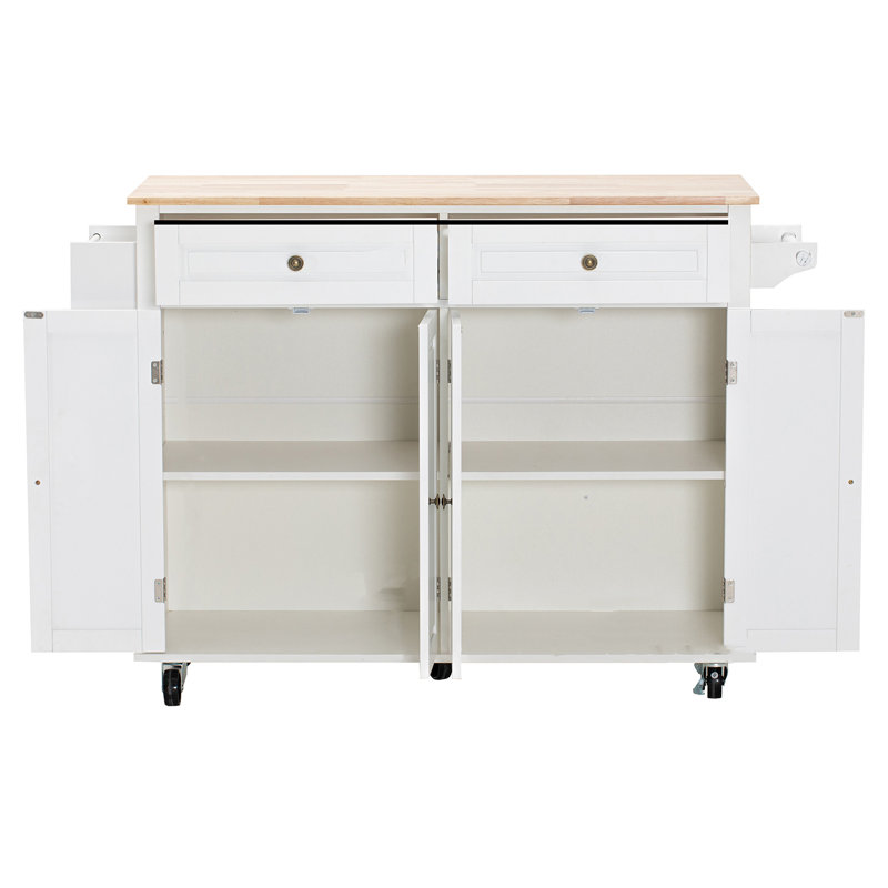 Îlot de cuisine avec abattant coulissant pour table de bar, chariots de cuisine sur roulettes avec rangement, porte-serviettes, table d'îlot à tiroirs pour la cuisine, la salle à manger, Zafreen