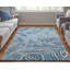 Marengo moderne abstrait, bleu / ivoire-97924992