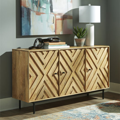 Malkiat Accent Cabinet by Union Rustic