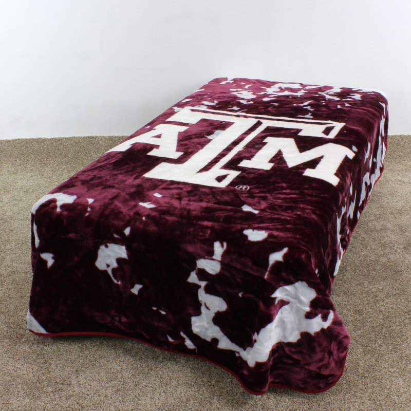 NCAA Team - Énorme couverture Raschel, Université Texas A&M, Collège Station