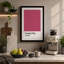 Trendy Pink Swatch Minimalist - Wrapped Canvas-485437571-485437692