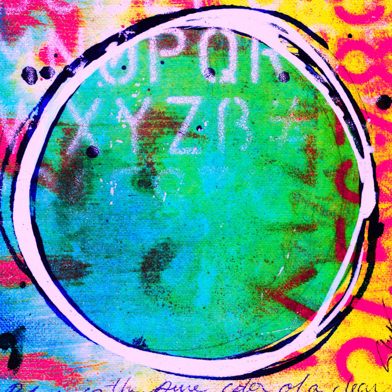 Couleur 1, H 12 po x l 12 po, Cadre simple noir, Non