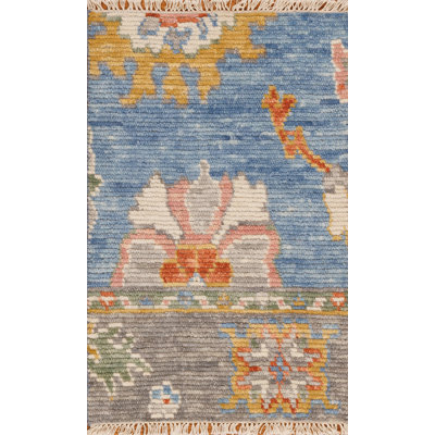 Cascade Hand Knotted Wool Area Rug