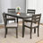Majidah Solid Wood Base Dining Table-1373029610