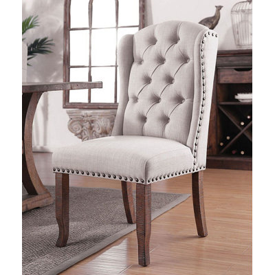 Emmalee 20'' H Tufted Upholstered Parsons Chair