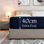 Tanvish Luxury Microfiber Fitted Sheet - 40 cm Deep Pocket, Ultra-Soft - Wrinkle-Free and Easy Care-1751870255-1751870249