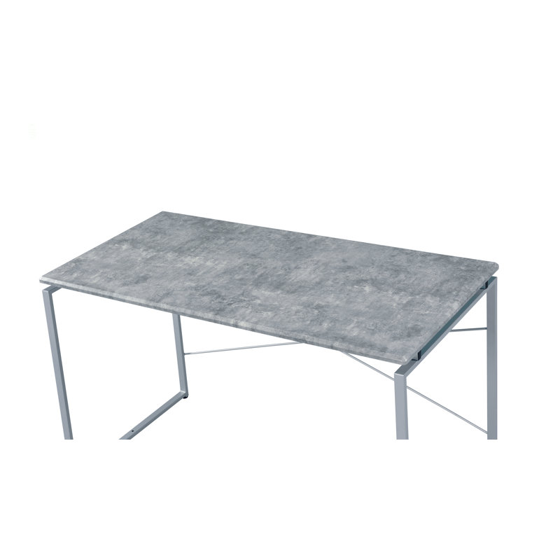 Bureau d'écriture Jurgen, Gris / Gris