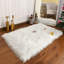 Tapis blanc à poils longs Haja Fluffy-97214247