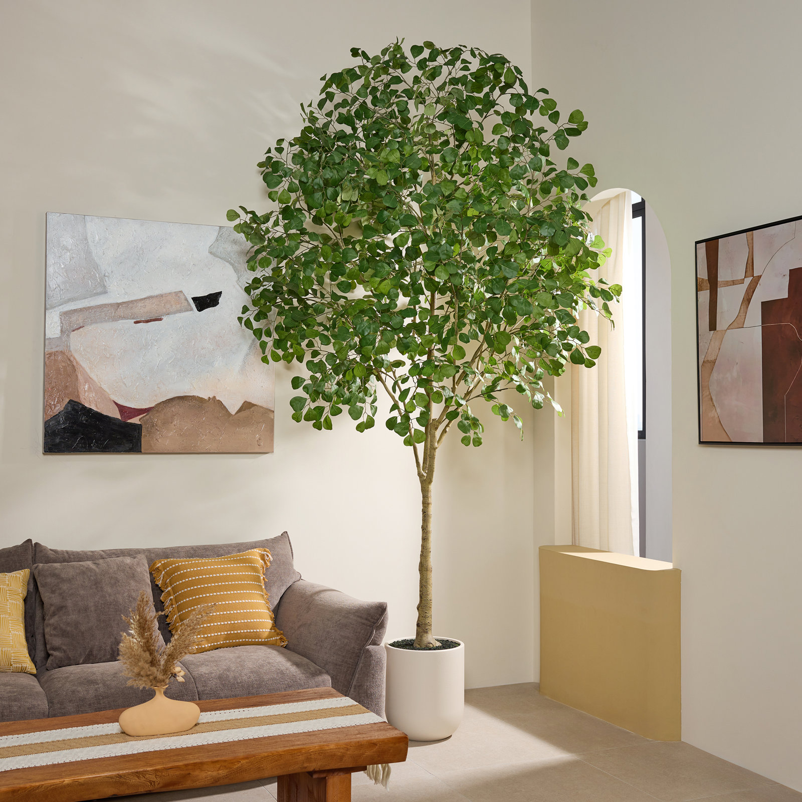 Adcock Plant, 120" H x 64" W x 60" D