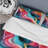 Colorful Popart Groovy Gradient Canvas Abstract Duvet Cover-422492484