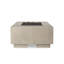 Donovan Square Concrete Natural Gas Fire Pit Table-1074779203