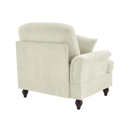 Canapé en chenille LSF avec 1 coussin