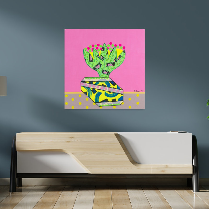 Art contemporain contemporain, H 36 po x l 36 po