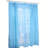 2 Panel Beautiful Rose Printed Sheer Curtains Drapes, 39.37X78.74In Single Layer Tulle Curtains Living Room Bedroom Finished Curtains Floral Translucent Gauze, Blue-1440973492