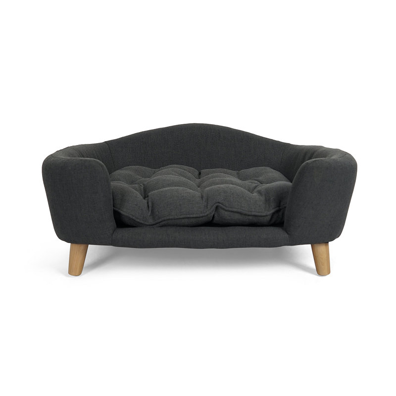 Lit pour chien, Gris foncé