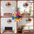 Colorful Abstract Wall Clock Design