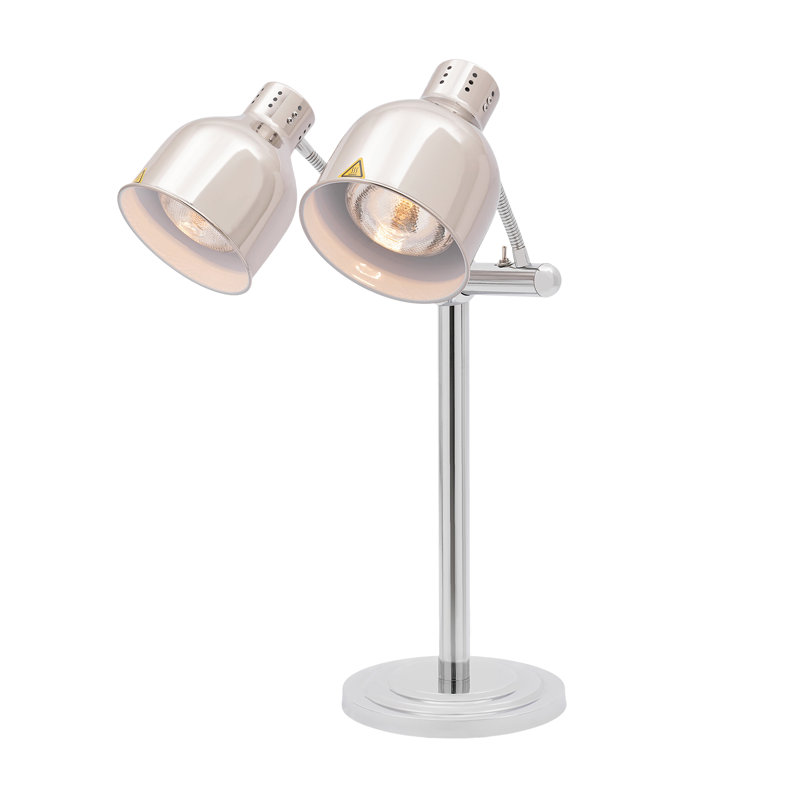 Electric Double Head Food Warmer Light