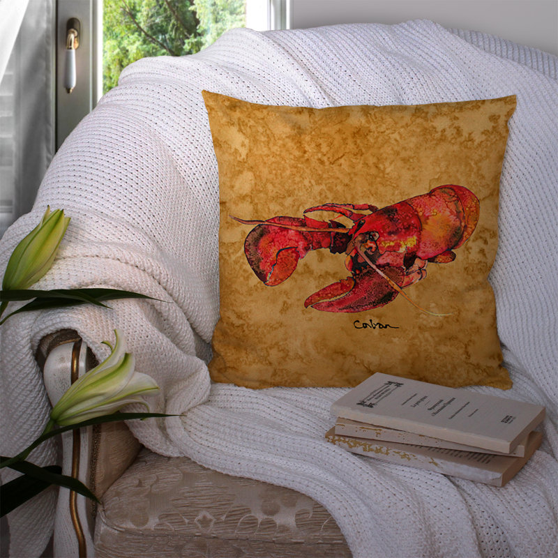  Coussin décoratif 14 "Lobster