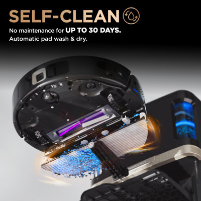 Shark Powerdetect 2-In-1 Robot Vacuum And Mop With Nevertouch Pro Base
