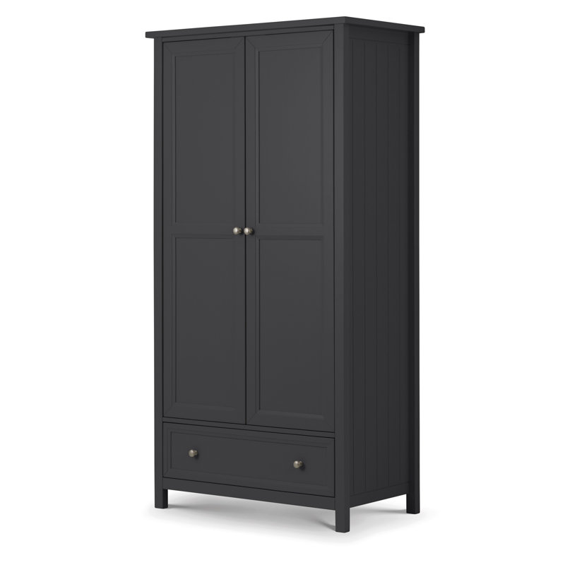 Armstead 2 Door Solid Wood Wardrobe